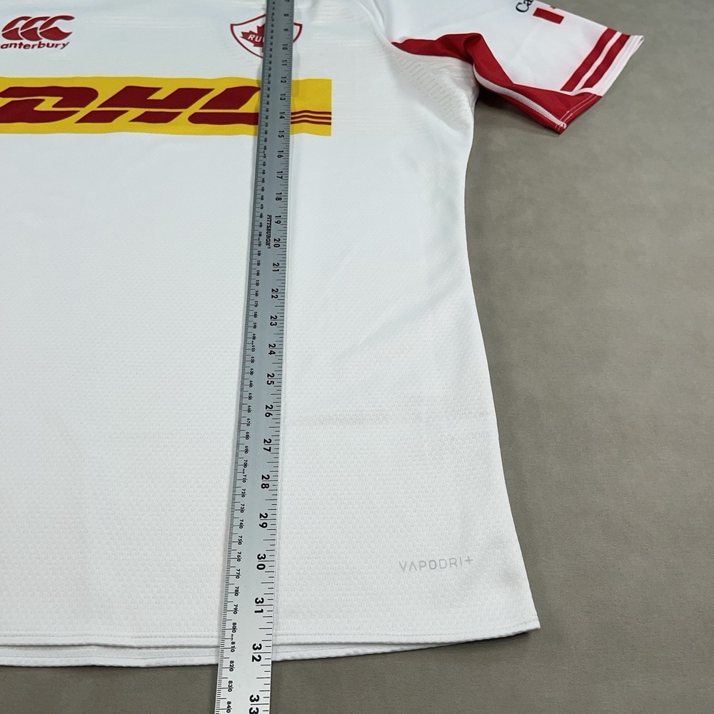 Canterbury Rugby Canada National Team Jersey Mens 3XL White Maple Leaf DHL - Picture 11 of 15